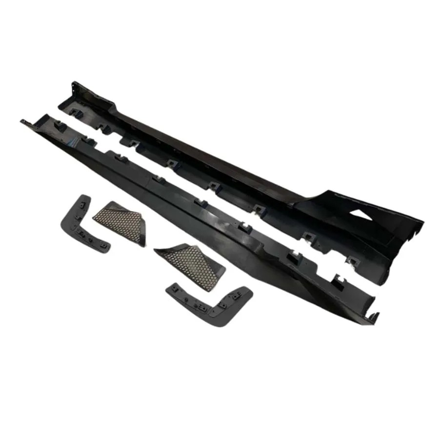 for Mustang Dark Horse S650 2024-2026 Side Skirts Bumper Accessories Primer Paint Bolt-On Installation New Condition